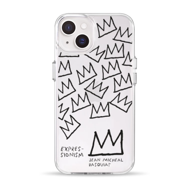 Чохол Pump Clear Case for iPhone 14 Basquiat 2 - цена, характеристики, отзывы, рассрочка, фото 1