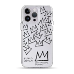 Чехол Pump Clear Case for iPhone 14 Pro Basquiat 2