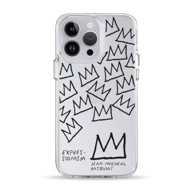 Чехол Pump Clear Case for iPhone 14 Pro Basquiat 2 - цена, характеристики, отзывы, рассрочка, фото 1