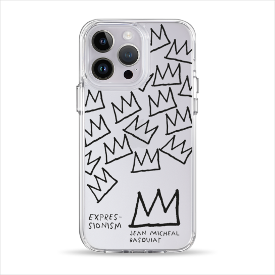 Чохол Pump Clear Case for iPhone 14 Pro Basquiat 2 - ціна, характеристики, відгуки, розстрочка, фото 1