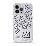 Чехол Pump Clear Case for iPhone 14 Pro Max Basquiat 2