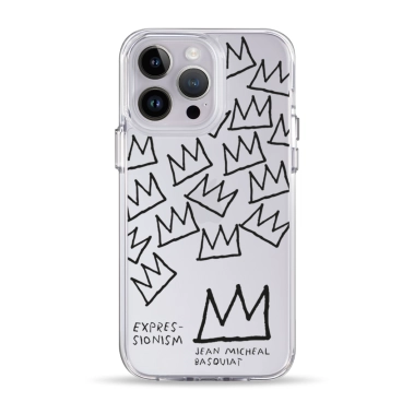 Чехол Pump Clear Case for iPhone 14 Pro Max Basquiat 2 - цена, характеристики, отзывы, рассрочка, фото 1