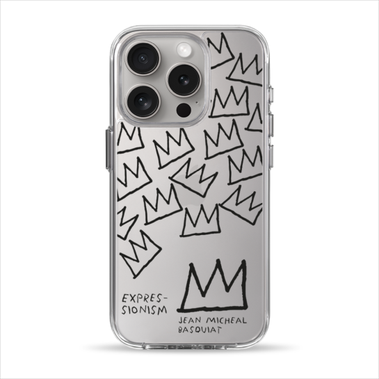 Чохол Pump Clear Case for iPhone 15 Pro Basquiat 2 - ціна, характеристики, відгуки, розстрочка, фото 1