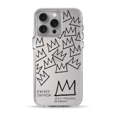 Чехол Pump Clear Case for iPhone 15 Pro Max Basquiat 2 - цена, характеристики, отзывы, рассрочка, фото 1