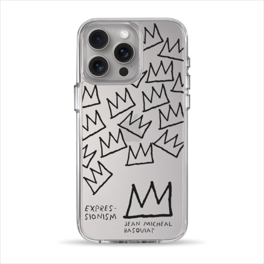 Чехол Pump Clear Case for iPhone 15 Pro Max Basquiat 2 - цена, характеристики, отзывы, рассрочка, фото 1