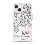 Чохол Pump Clear Case with MagSafe for iPhone 14 Basquiat 2