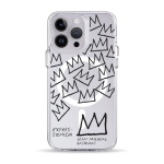 Чехол Pump Clear Case with MagSafe for iPhone 14 Pro Max Basquiat 2