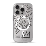 Чехол Pump Clear Case with MagSafe for iPhone 15 Pro Basquiat 2