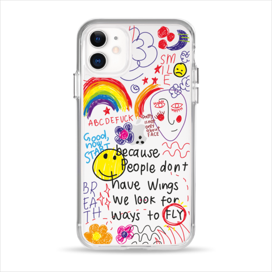 Чохол Pump Clear Case for iPhone 11 Because people - ціна, характеристики, відгуки, розстрочка, фото 1