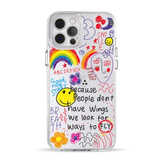 Чохол Pump Clear Case for iPhone 12 Pro Max Because people