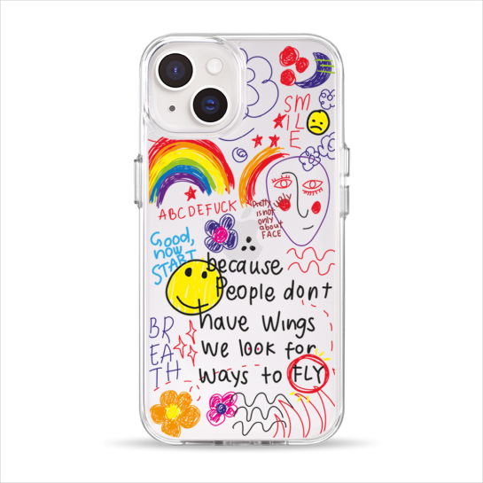 Чехол Pump Clear Case for iPhone 14 Because people - цена, характеристики, отзывы, рассрочка, фото 1