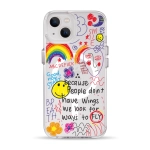 Чехол Pump Clear Case with MagSafe for iPhone 13 Because people