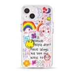 Чехол Pump Clear Case with MagSafe for iPhone 14 Because people