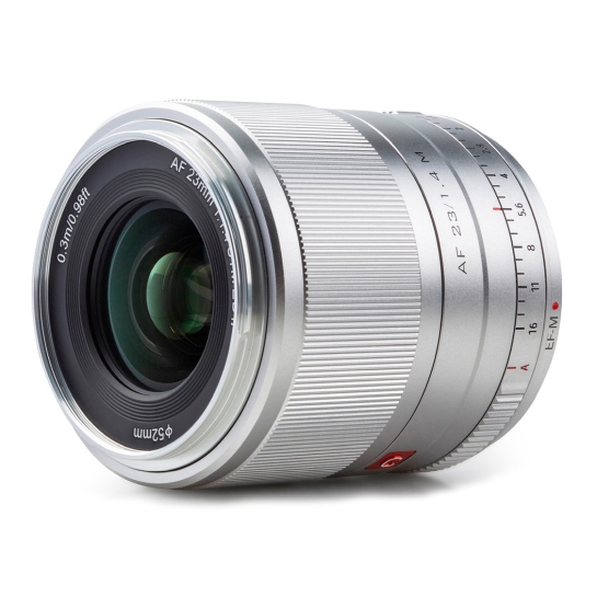 Объектив для фотоаппарата Viltrox AF 33mm f/1.4 APS-C Silver Lens for Nikon Z-Mount - цена, характеристики, отзывы, рассрочка, фото 1