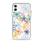 Чехол Pump Clear Case for iPhone 11 Blommor