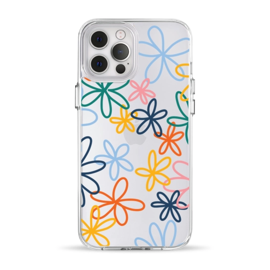 Чехол Pump Clear Case for iPhone 12 Pro Max Blommor