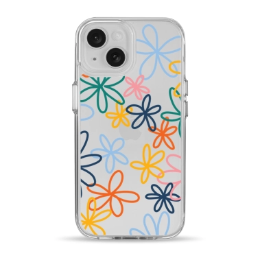 Чохол Pump Clear Case for iPhone 15 Blommor - цена, характеристики, отзывы, рассрочка, фото 1