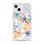 Чохол Pump Clear Case with MagSafe for iPhone 14 Blommor