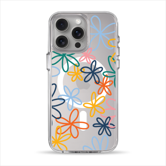 Чехол Pump Clear Case with MagSafe for iPhone 15 Pro Max Blommor - цена, характеристики, отзывы, рассрочка, фото 1