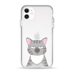 Чехол Pump Clear Case for iPhone 11 Cat think 2