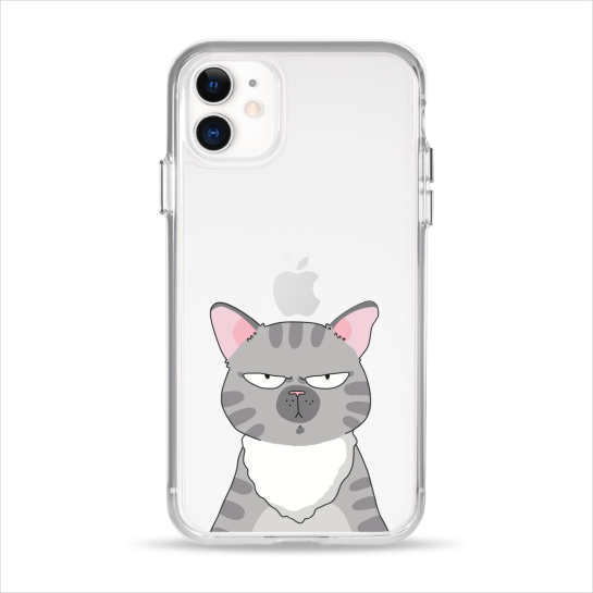Чохол Pump Clear Case for iPhone 11 Cat think 2 - ціна, характеристики, відгуки, розстрочка, фото 1