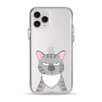 Чехол Pump Clear Case for iPhone 11 Pro Cat think 2