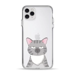 Чехол Pump Clear Case for iPhone 11 Pro Max Cat think 2