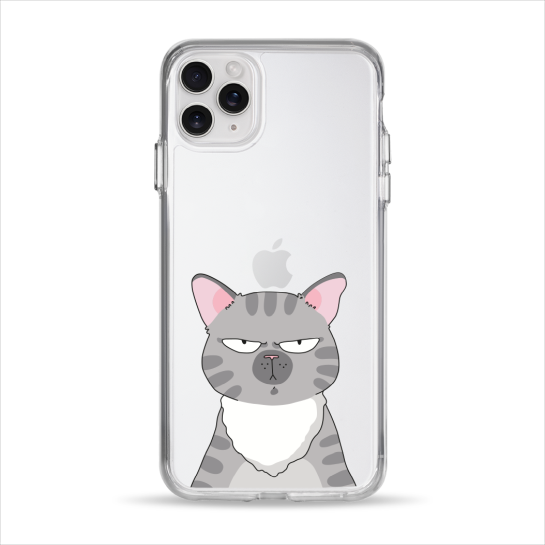 Чохол Pump Clear Case for iPhone 11 Pro Max Cat think 2 - ціна, характеристики, відгуки, розстрочка, фото 1