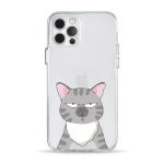Чохол Pump Clear Case for iPhone 12/12 Pro Cat think 2