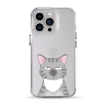 Чехол Pump Clear Case for iPhone 13 Pro Cat think 2