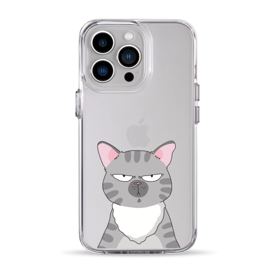 Чохол Pump Clear Case for iPhone 13 Pro Cat think 2