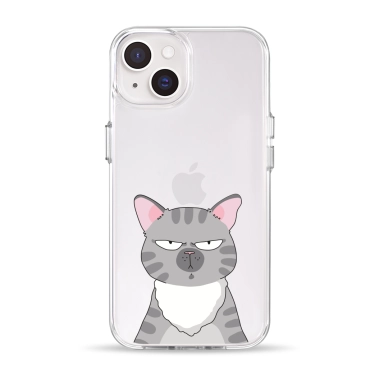 Чехол Pump Clear Case for iPhone 14 Cat think 2 - цена, характеристики, отзывы, рассрочка, фото 1