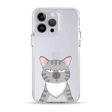 Чохол Pump Clear Case for iPhone 14 Pro Cat think 2 - цена, характеристики, отзывы, рассрочка, фото 1