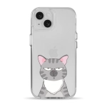 Чохол Pump Clear Case for iPhone 15 Cat think 2