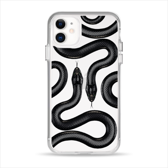 Чехол Pump Clear Case for iPhone 11 Black Snake - цена, характеристики, отзывы, рассрочка, фото 1