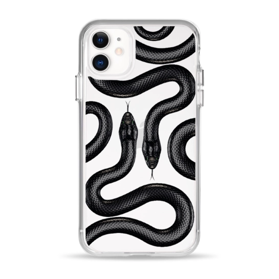 Чохол Pump Clear Case for iPhone 11 Black Snake
