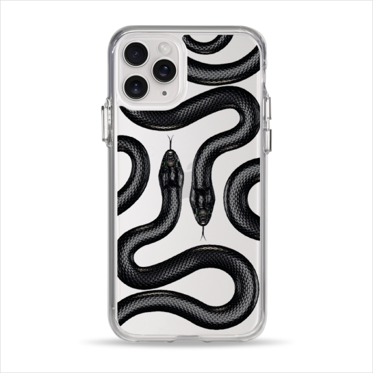 Чохол Pump Clear Case for iPhone 11 Pro Black Snake - ціна, характеристики, відгуки, розстрочка, фото 1