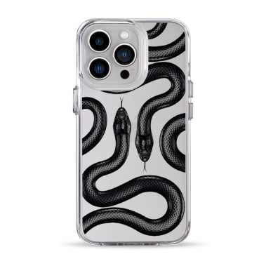 Чохол Pump Clear Case for iPhone 13 Pro Black Snake - цена, характеристики, отзывы, рассрочка, фото 1