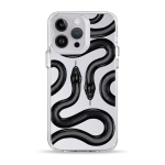 Чехол Pump Clear Case for iPhone 14 Pro Black Snake