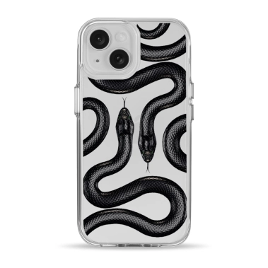 Чохол Pump Clear Case for iPhone 15 Black Snake - цена, характеристики, отзывы, рассрочка, фото 1