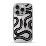 Чохол Pump Clear Case for iPhone 15 Pro Black Snake