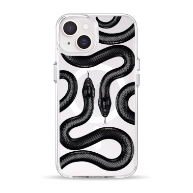 Чохол Pump Clear Case with MagSafe for iPhone 14 Black Snake - цена, характеристики, отзывы, рассрочка, фото 1