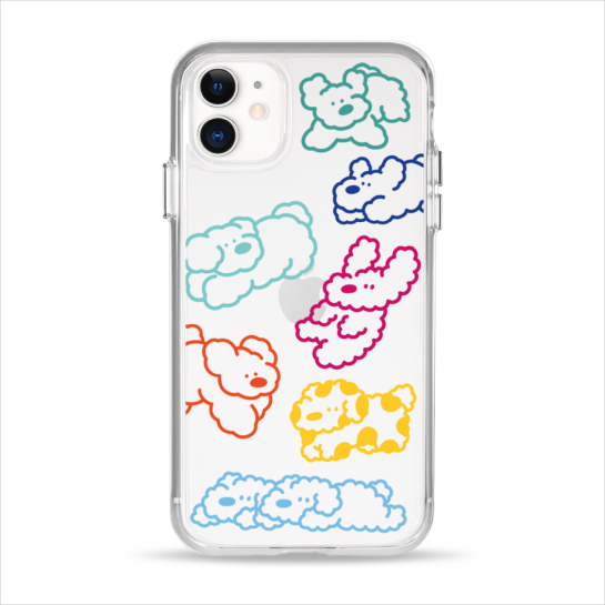 Чехол Pump Clear Case for iPhone 11 Cloudy dogs - цена, характеристики, отзывы, рассрочка, фото 1