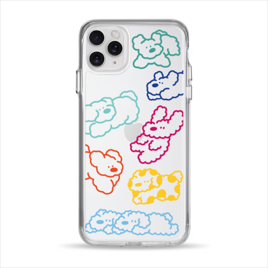 Чехол Pump Clear Case for iPhone 11 Pro Max Cloudy dogs - цена, характеристики, отзывы, рассрочка, фото 1