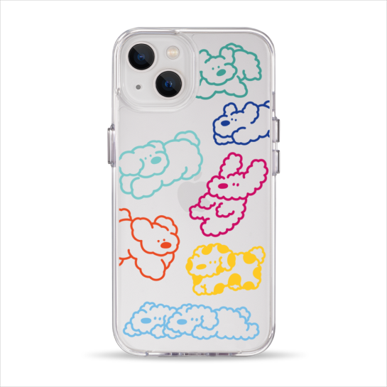 Чохол Pump Clear Case for iPhone 13 Cloudy dogs - ціна, характеристики, відгуки, розстрочка, фото 1