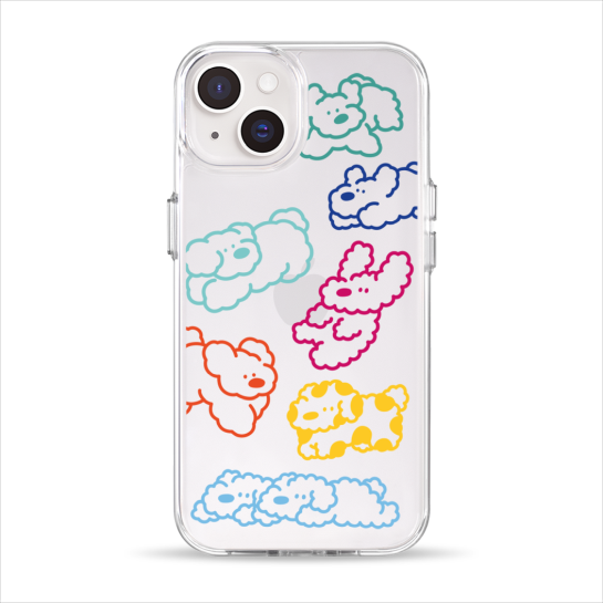 Чохол Pump Clear Case for iPhone 14 Cloudy dogs - ціна, характеристики, відгуки, розстрочка, фото 1