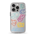 Чехол Pump Clear Case for iPhone 15 Pro Cloudy dogs