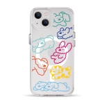Чохол Pump Clear Case with MagSafe for iPhone 13 Cloudy dogs