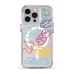 Чехол Pump Clear Case with MagSafe for iPhone 13 Pro Cloudy dogs