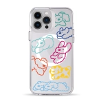 Чохол Pump Clear Case with MagSafe for iPhone 13 Pro Max Cloudy dogs